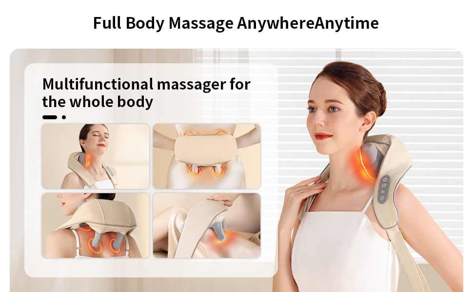 FlexPulse EMS Muscle Stimulator – Wireless Smart Relief Massager for Neck, Back & More